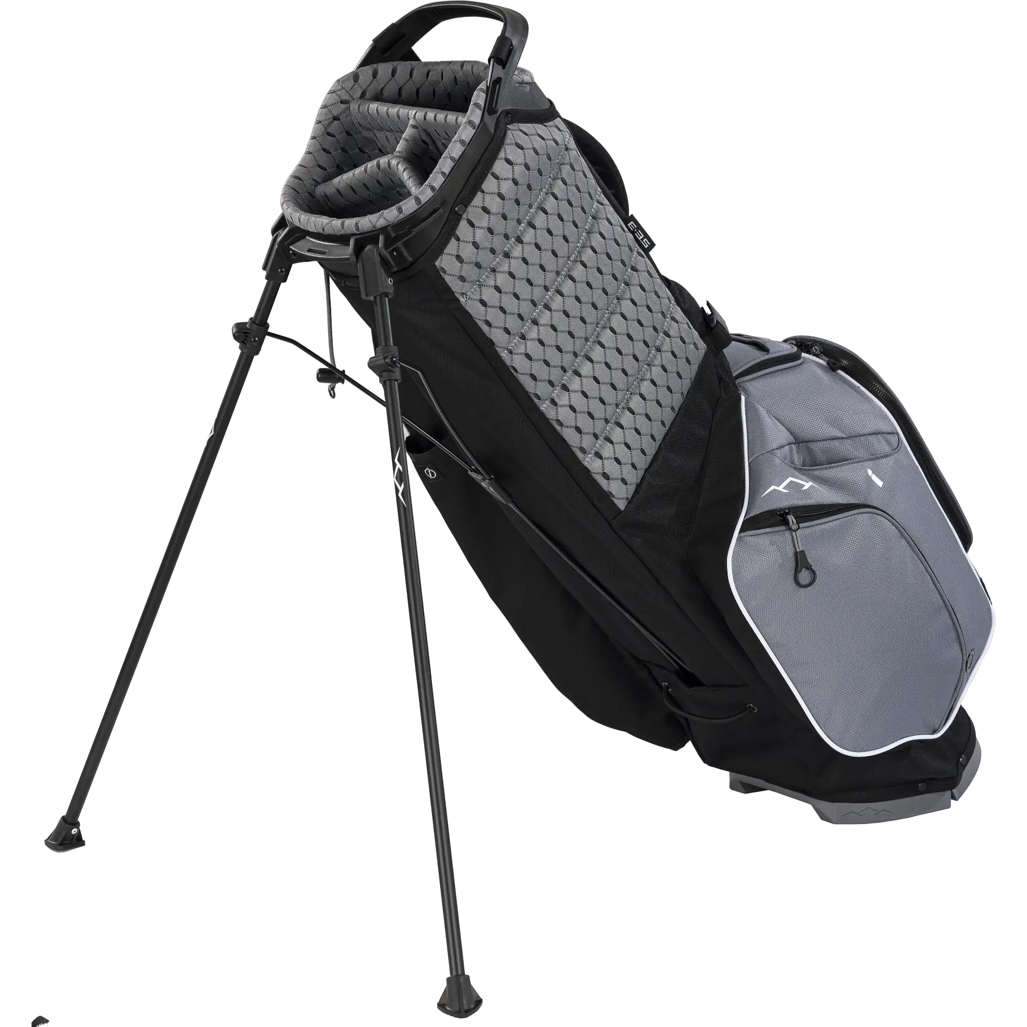 2025 Sun Mountain E-3.5 Carry Bag - Black/Nickel/White
