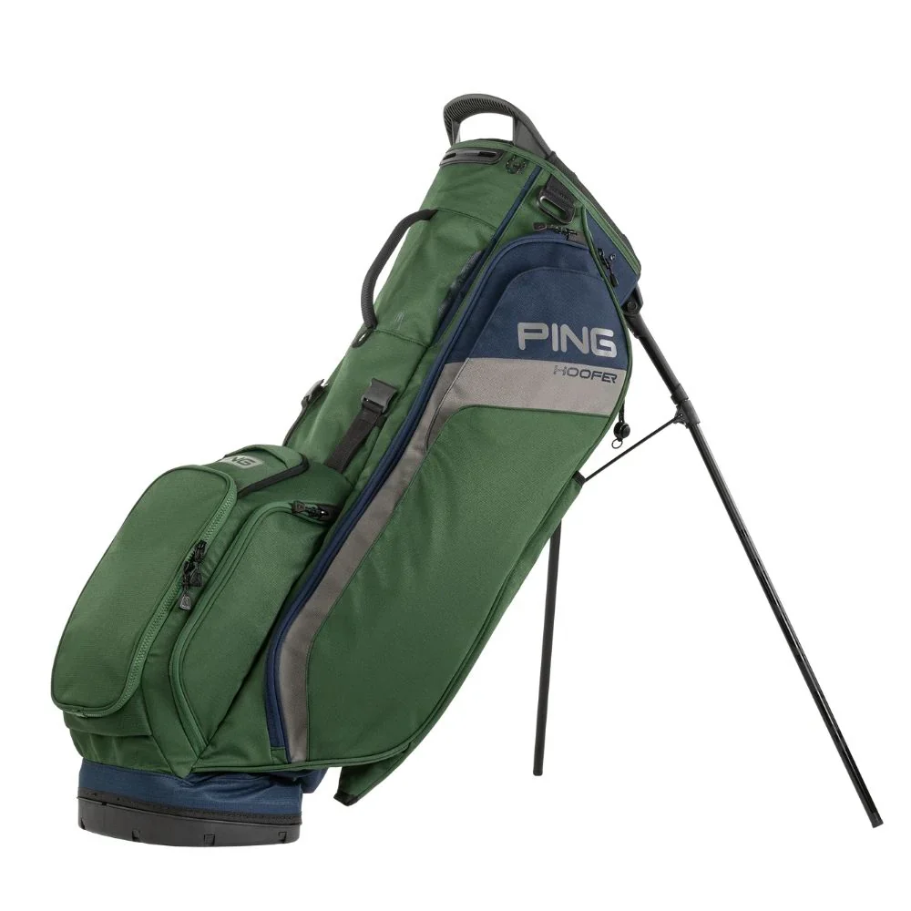 2025 Ping Hoofer Golf Bag - Dark Green/Grey/Navy
