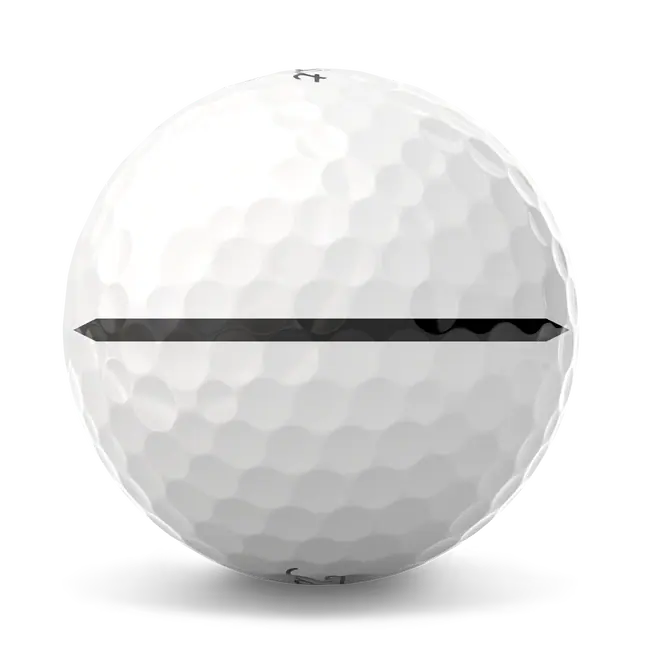 2025 Titleist Pro V1 Performance Alignment Golf Ball Dozen - Black Line