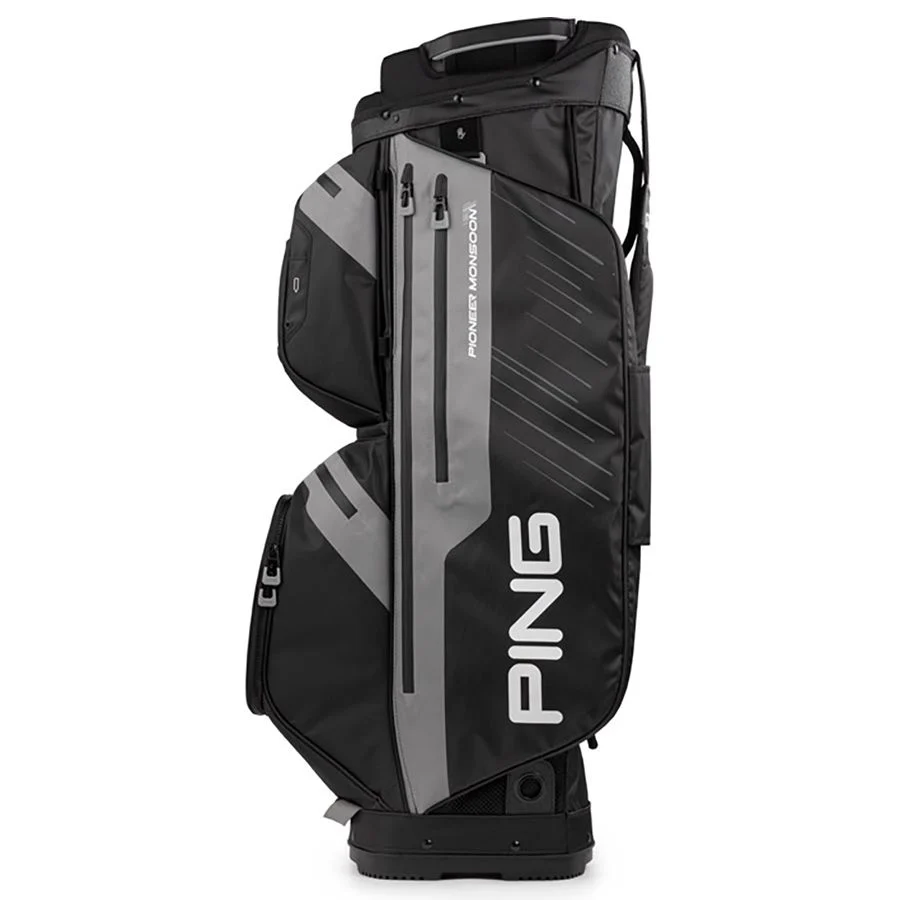 Ping Pioneer Monsoon Golf Bag - Black/Iron