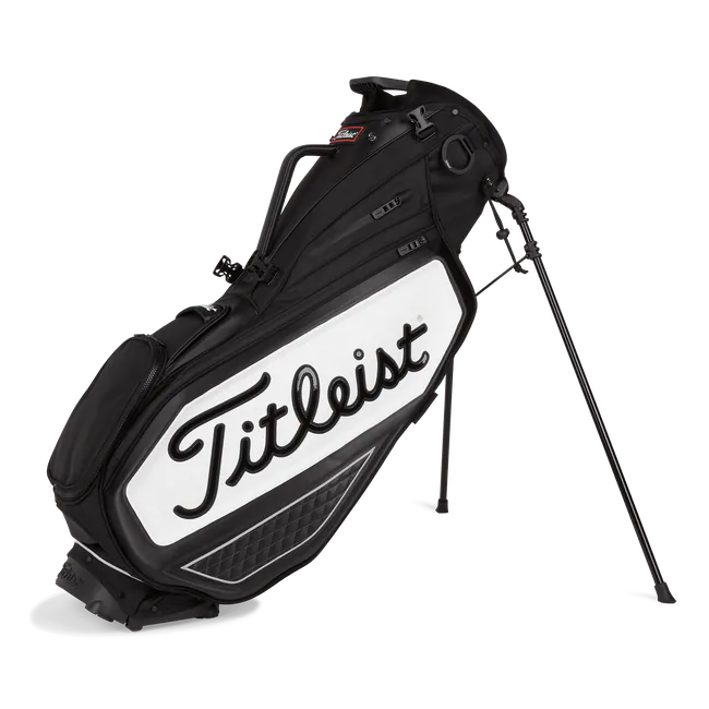 Titleist Premium Stand Bag - Black/White