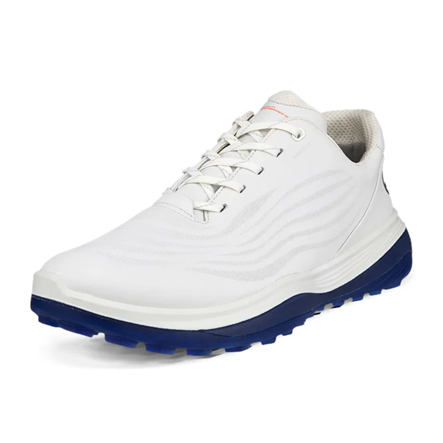ECCO Men's LT1 Golf Shoe - White/Blue