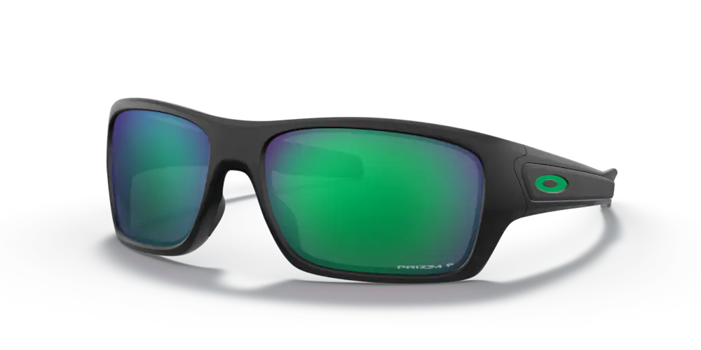 2023 Oakley Turbine SUnglasses - Matte Black Frame with Prizm Jade Polarized
