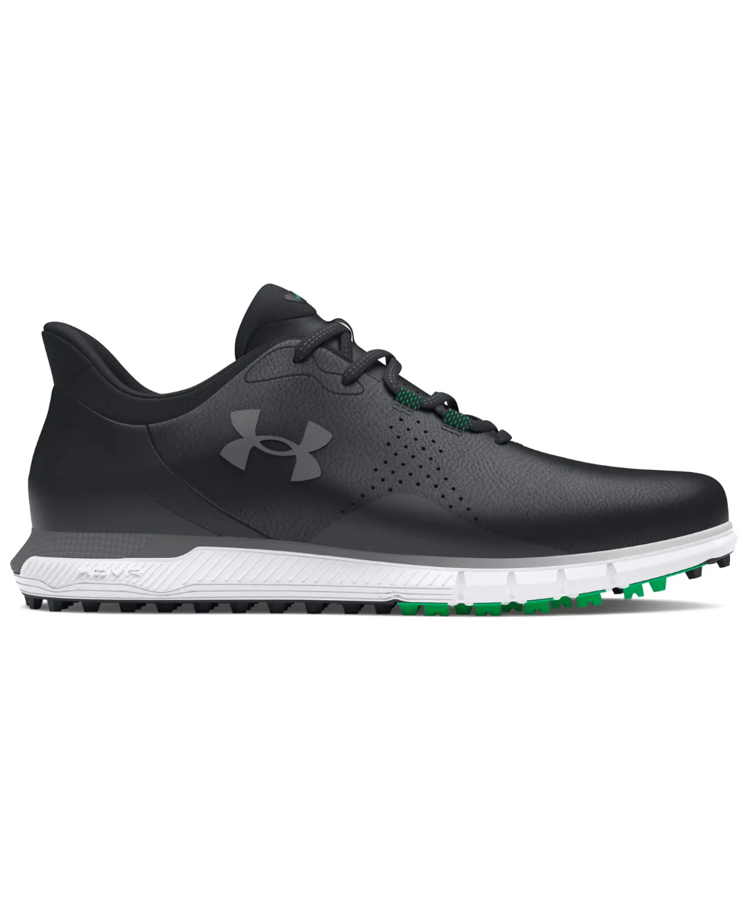 Under Armour Men's Drive Fade Spikeless Wide Golf Shoes - Black/Black/Titan Gray