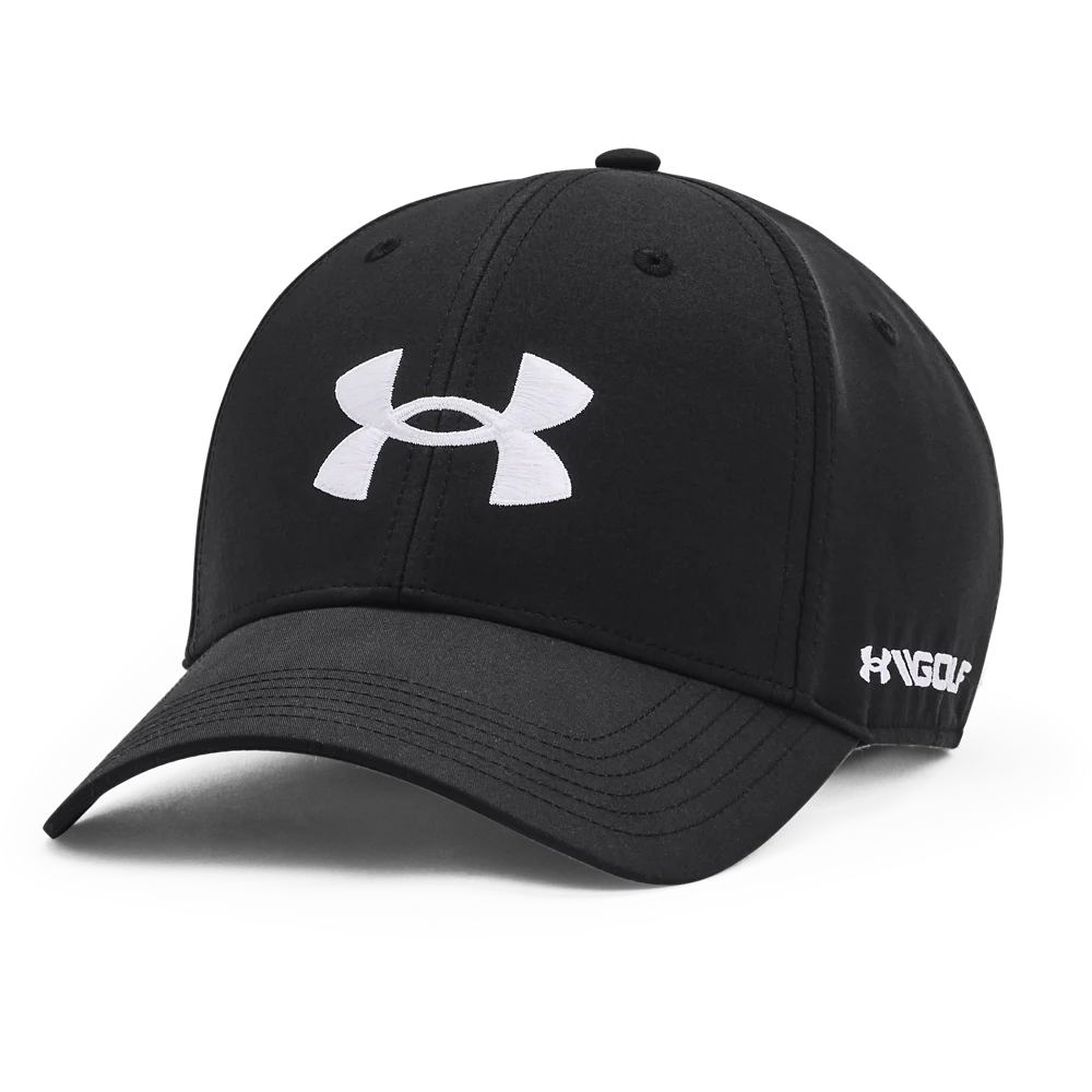 2024 Under Armour Golf96 Men's Hat - Black/White