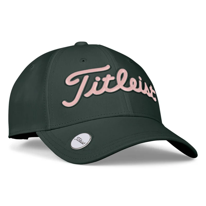 2025 Titleist Women's Players Performance Ball Marker Cap - Pine/Pink
