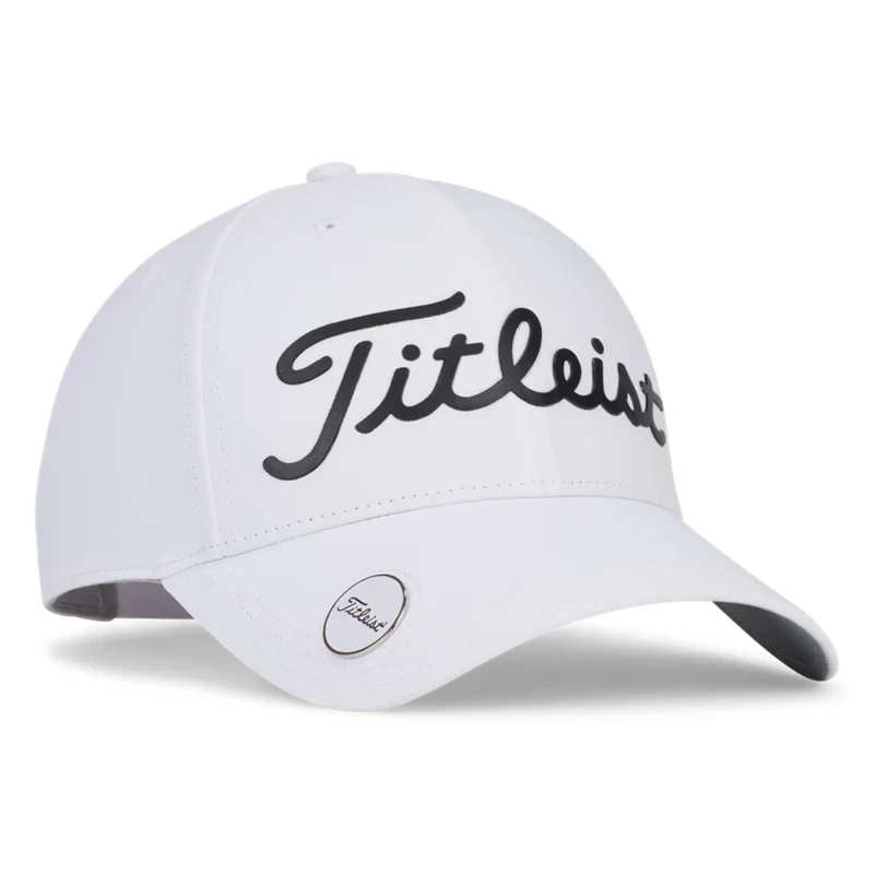 2025 Titleist Women's Players Performance Ball Marker Cap - White/Black