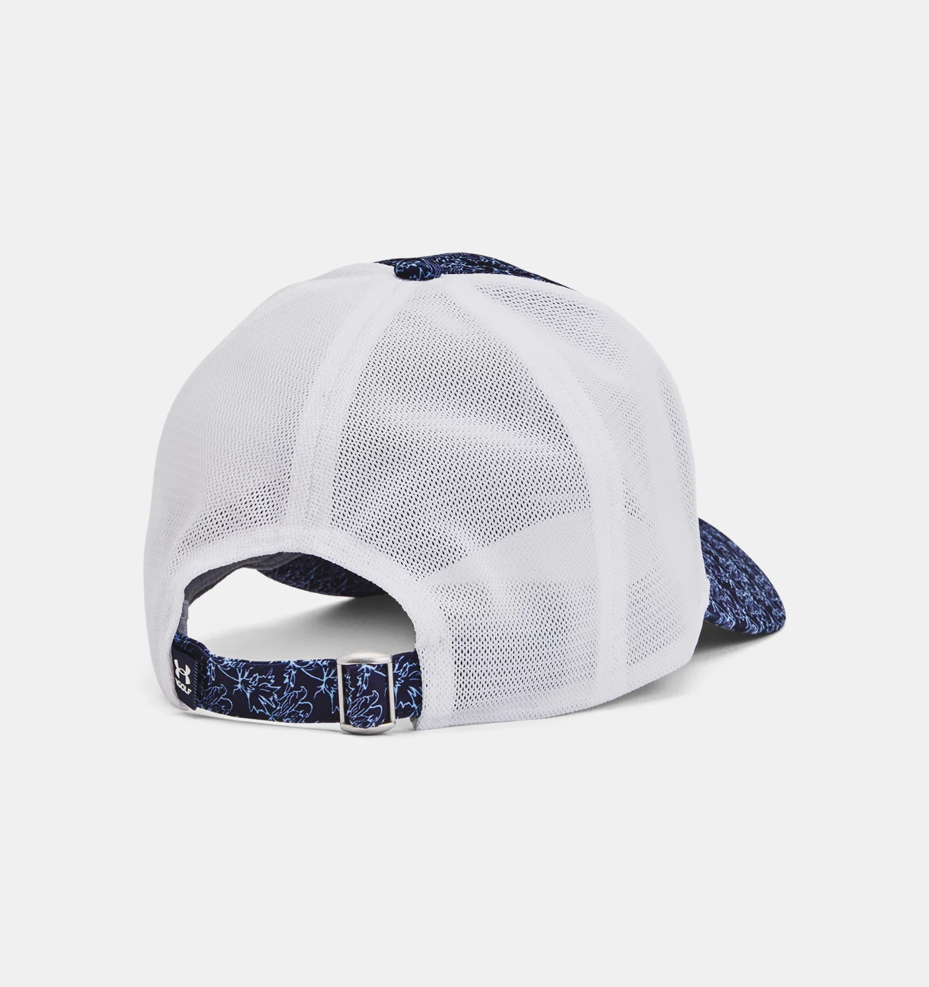 2024 Under Armour Iso-Chill Driver Mesh Adjustable Cap - Navy/White