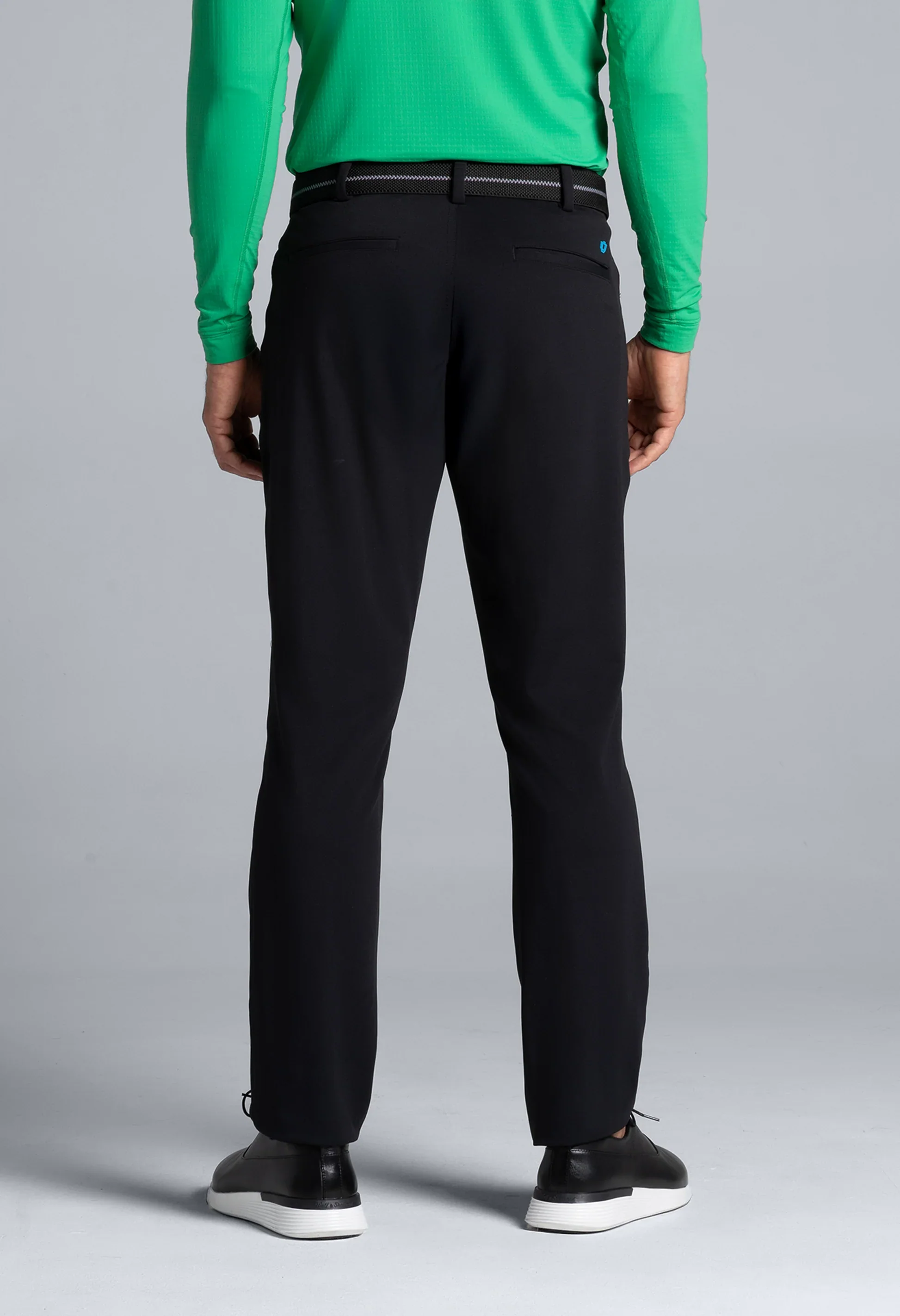 2025 IBKUL Men's 5 Pocket Performance Pants - Black