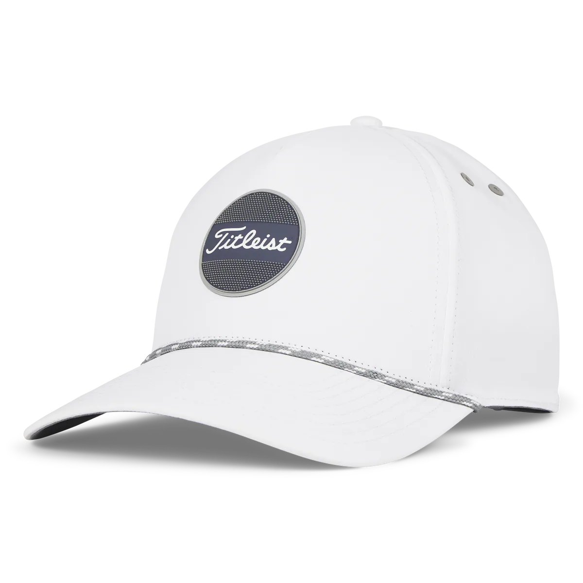 2025 Titleist Boardwalk Rope Cap - White / Washed Indigo / Gray