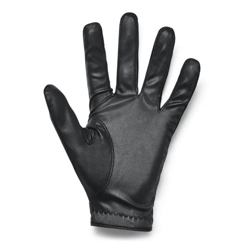 Under Armour Men's Medal Golf Glove - Black/Black