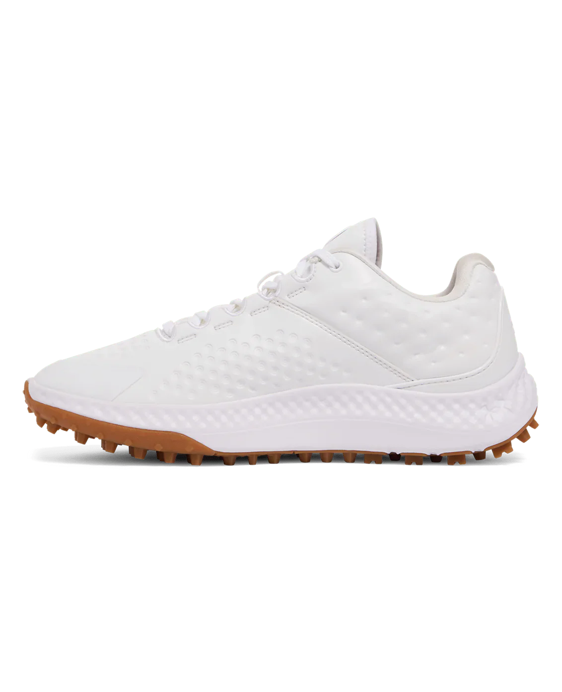 2025 Under Armour Curry 1 Golf Shoe - White/White/White
