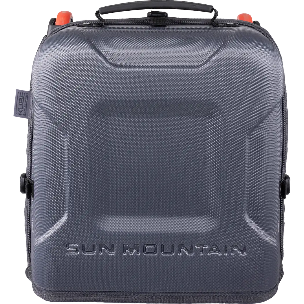 Sun Mountain Kube Travel Cover - Steel/Black/Rush Red