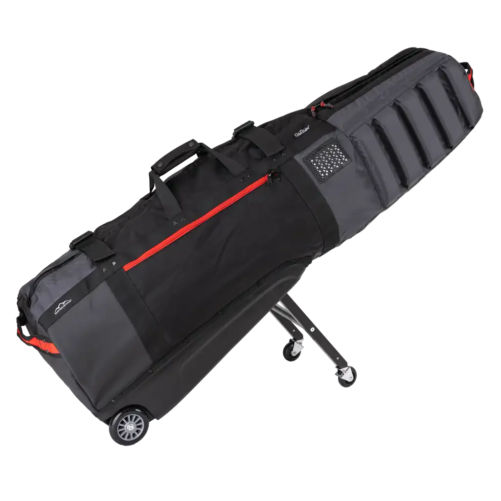 Sun Mountain Club Glider Meridian Travel Cover - Black/Steel/Red