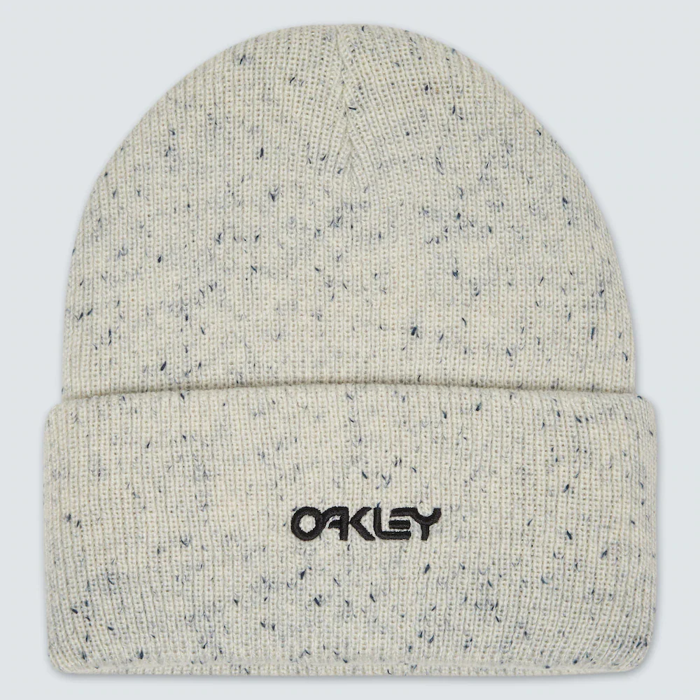 2023 Oakley B1B Speckled Beanie - White