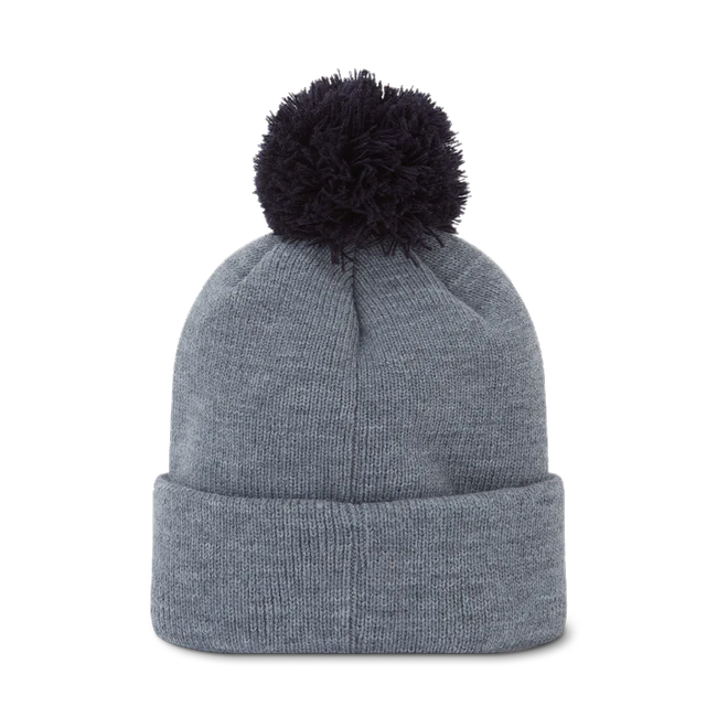 2024 FootJoy Pom Pom Knit Hat - Heather Grey