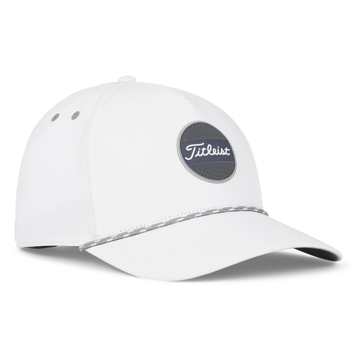 2025 Titleist Boardwalk Rope Cap - White / Washed Indigo / Gray