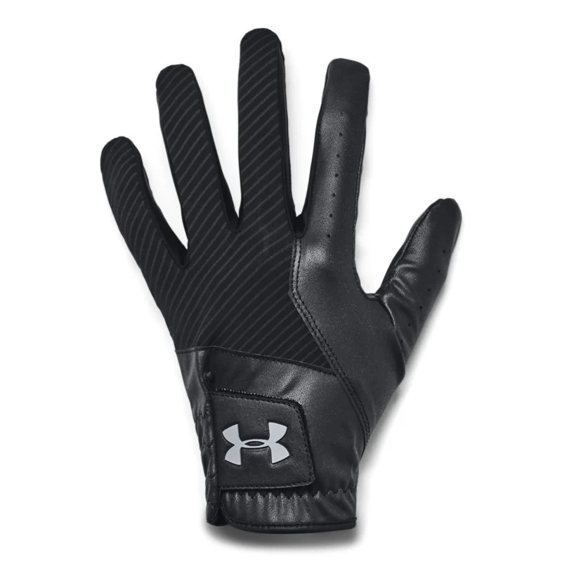 Under Armour Men's Medal Golf Glove - Black/Black