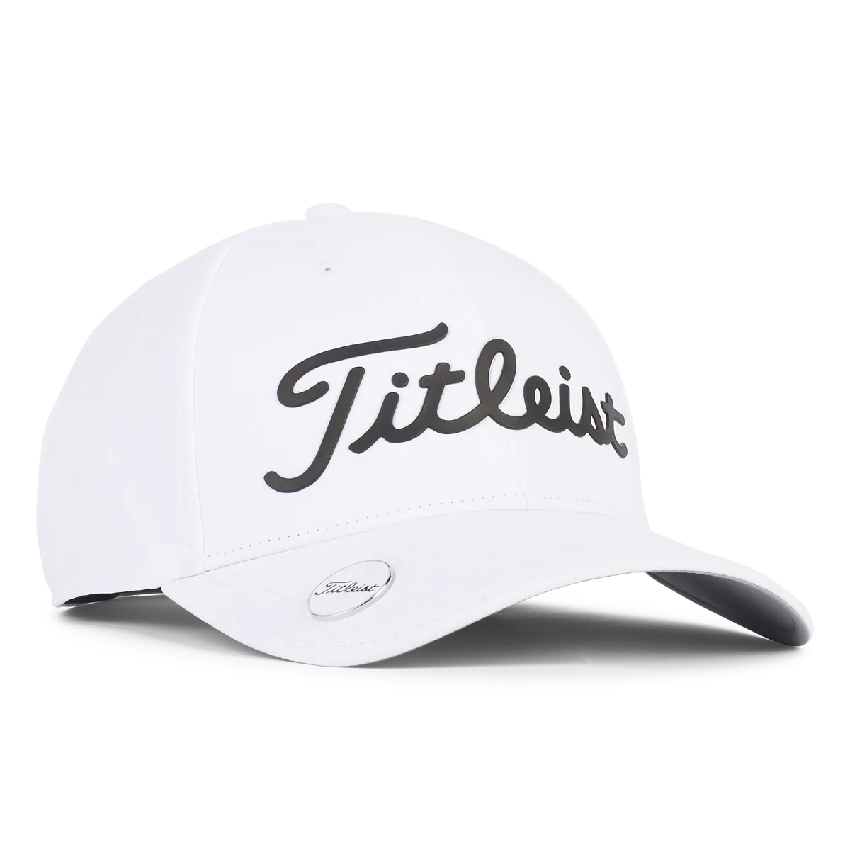 2025 Titleist Players Performance Ball Marker Cap - White / Black