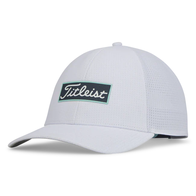 2024 Titleist Oceanside Cap - White/Sea Glass/Navy
