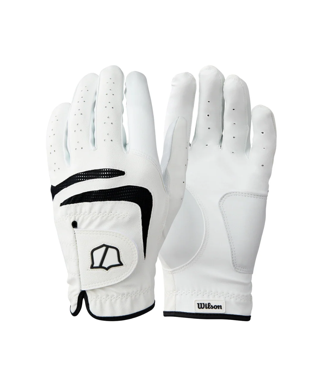 2025 Wilson Men's Grip Plus Golf Glove - White
