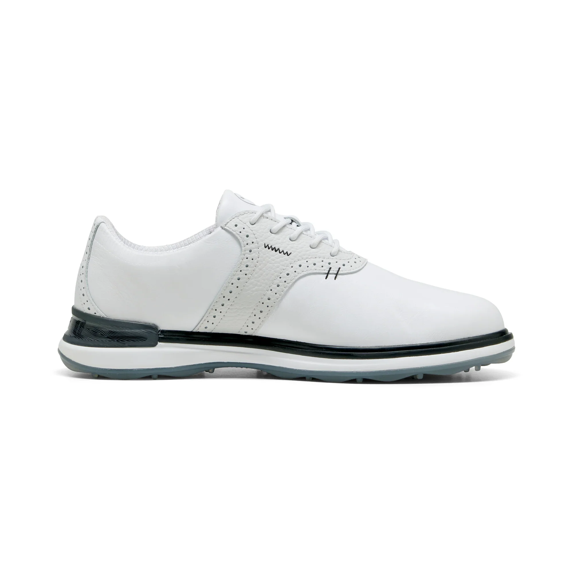 2025 Puma Men's Avant Golf Shoe - White/Feather Grey/Black