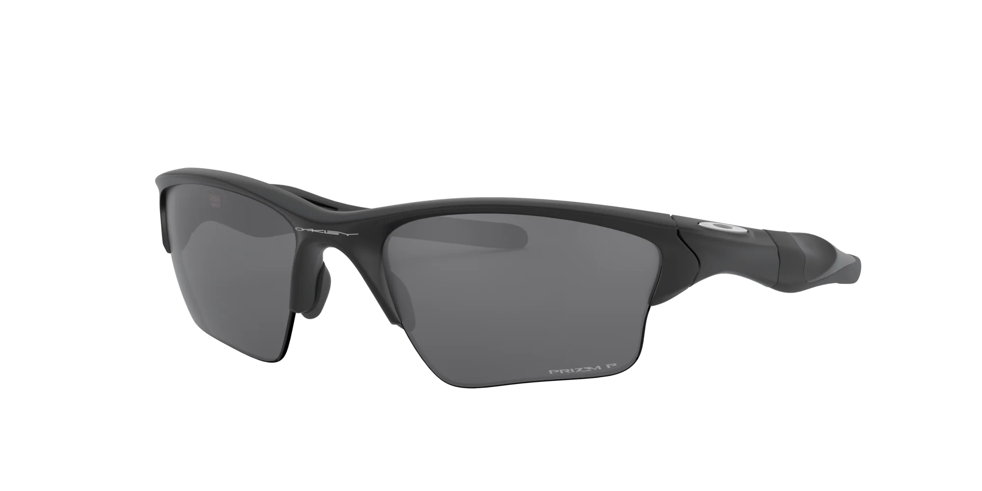 2023 Oakley Half Jacket 2.0 XL Sunglasses - Matte Black Frame with Prizm Black Polarized