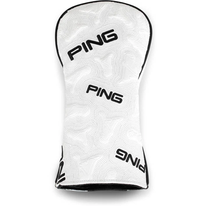 Ping Icon Driver Headcover - White