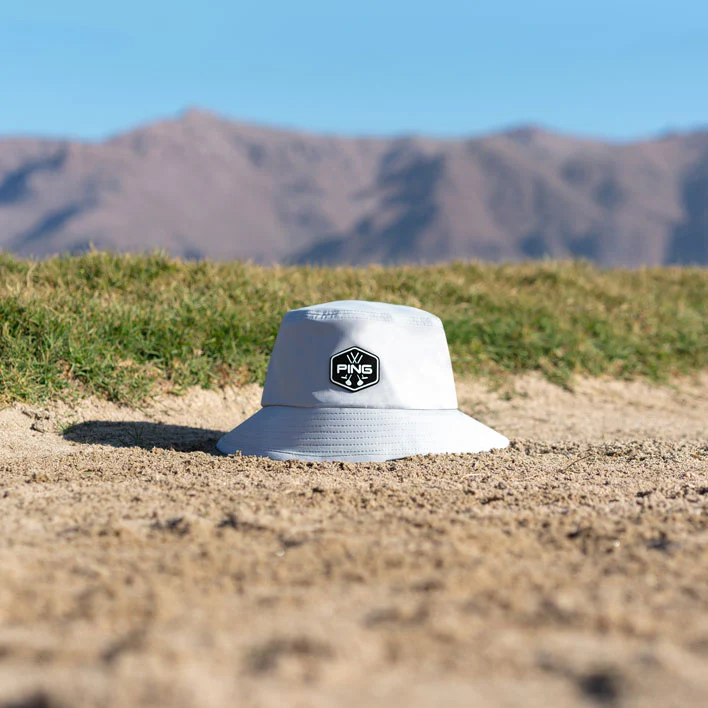 Ping Bucket Hat - Light Grey