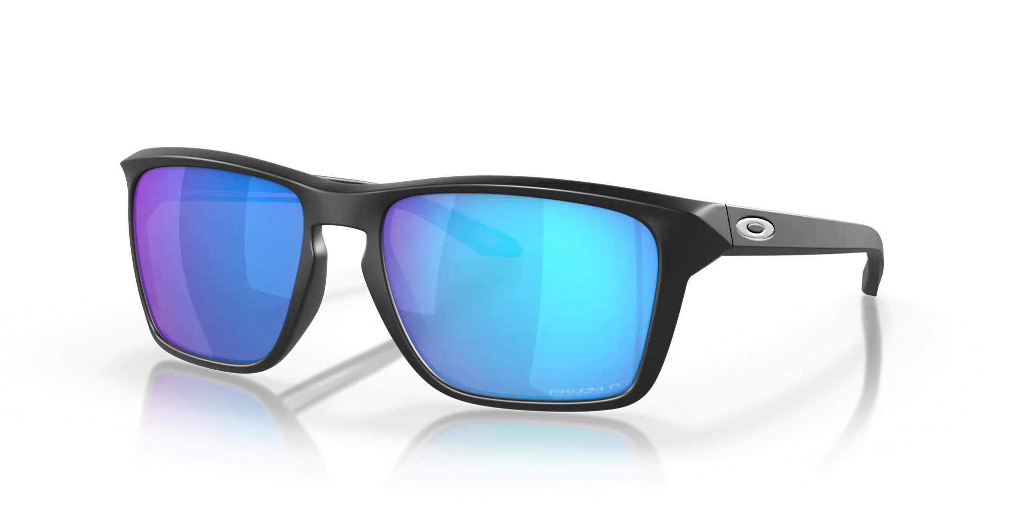 2023 Oakley Sylas Sunglasses - Matte Black Frame with Prizm Sapphr Irid Polaized