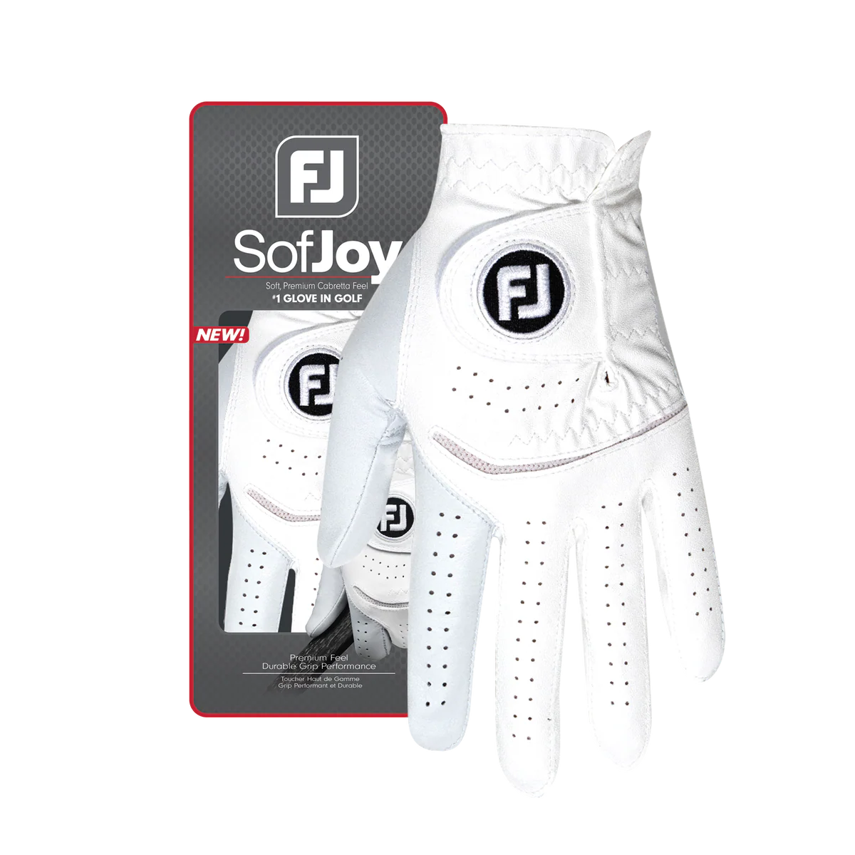 FootJoy Women's SofJoy Golf Glove - White