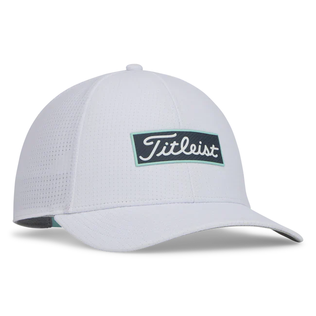 2024 Titleist Oceanside Cap - White/Sea Glass/Navy
