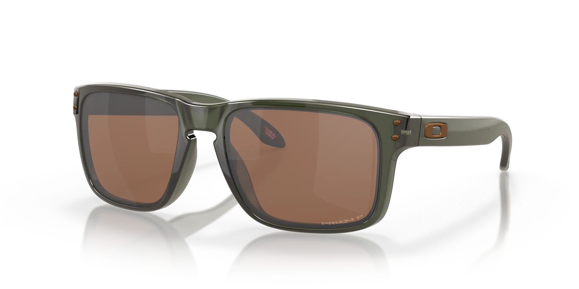2023 Oakley Holbrook Sunglasses - Olive Ink Frame with Prizm Tungsten Polarized