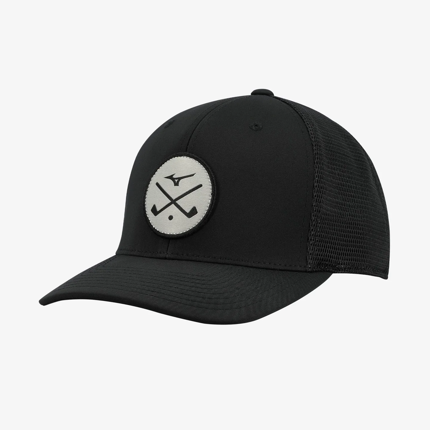 2023 Mizuno Crossed Clubs Cap - Black