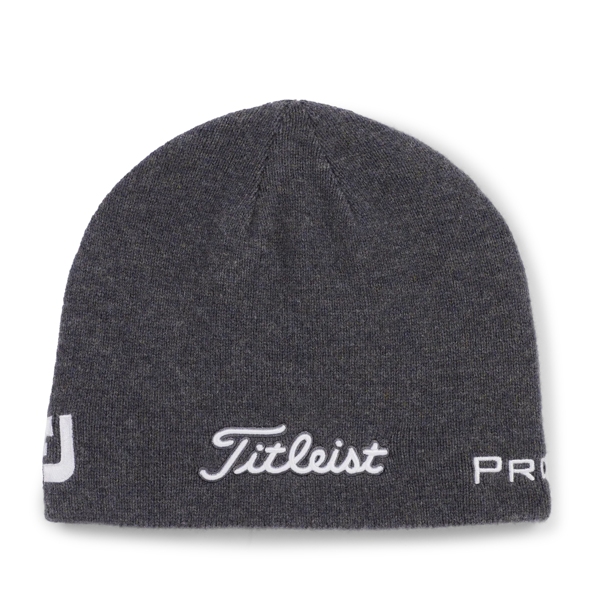 2025 Titleist Tour Merino Beanie - Charcoal/White