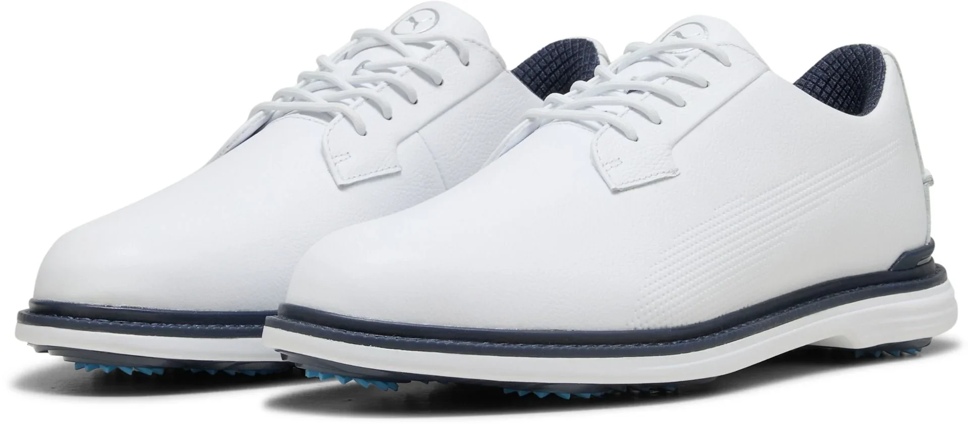 2025 Puma Men's Royale Golf Shoe - White/Deep Navy