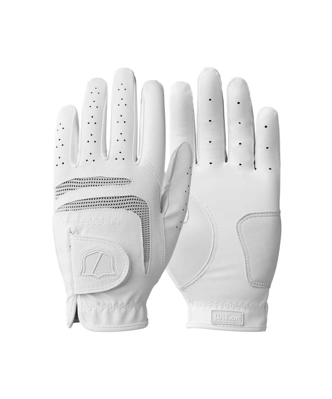 2025 Wilson Women's Grip Plus Golf Glove - White
