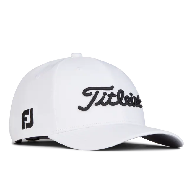 Titleist Junior Tour Performance Cap - White/Black