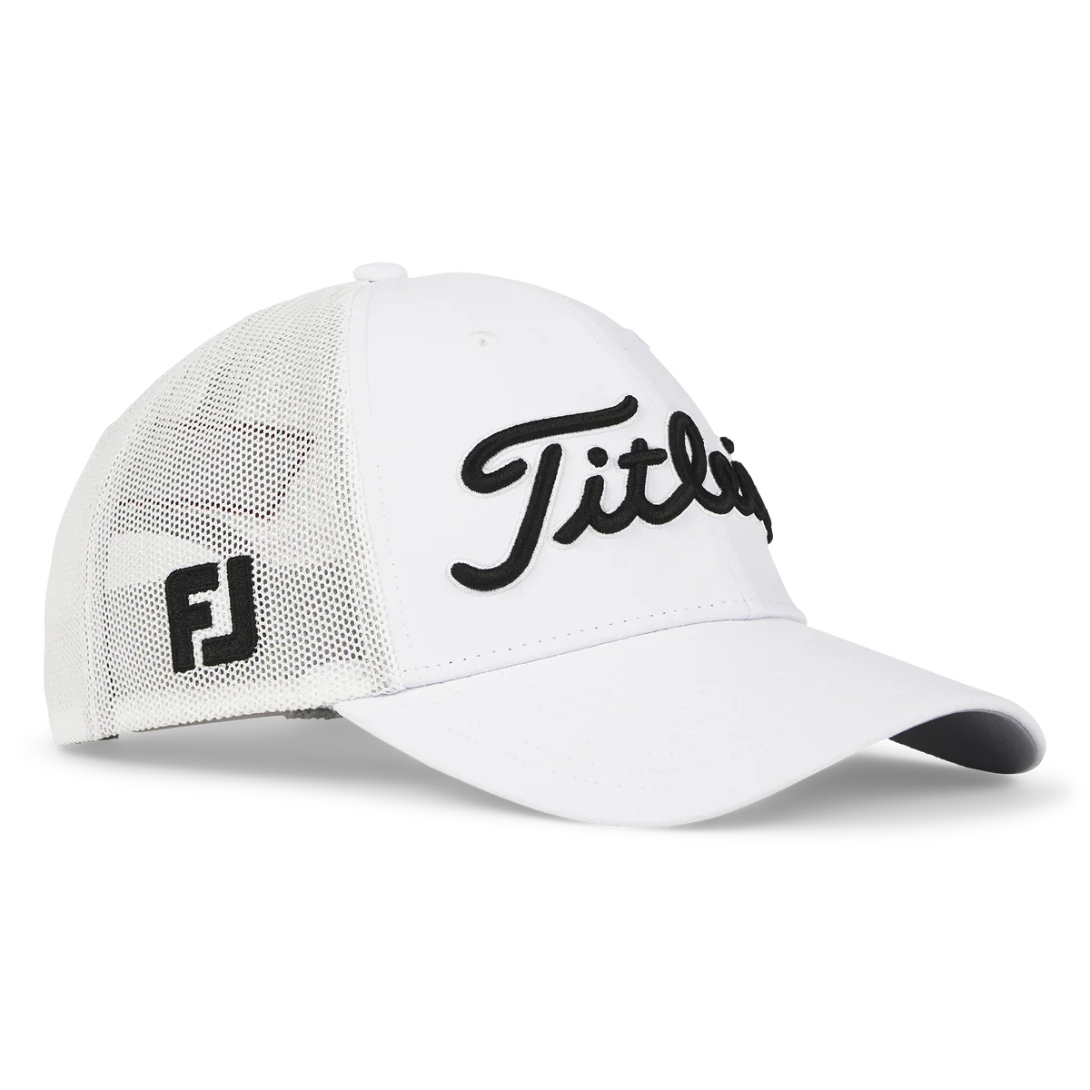 2025 Titleist Tour Performance Mesh Cap - White / Black