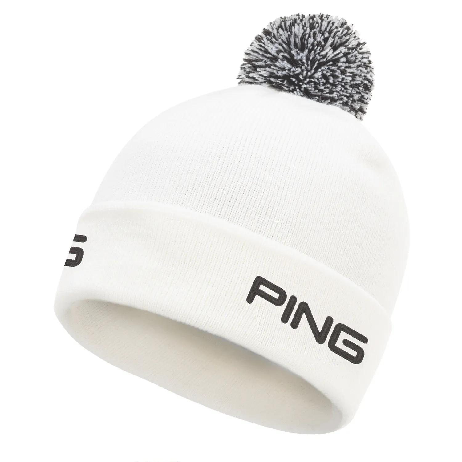 2024 Ping Cresting Beanie - White