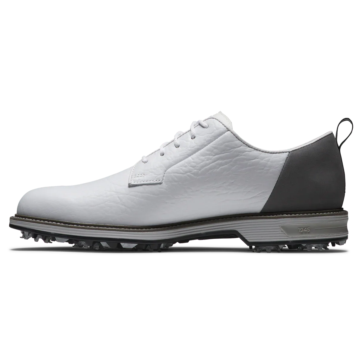 2025 FootJoy Men's Premiere Field Bison Golf Shoe - White/Grey/Dark Grey