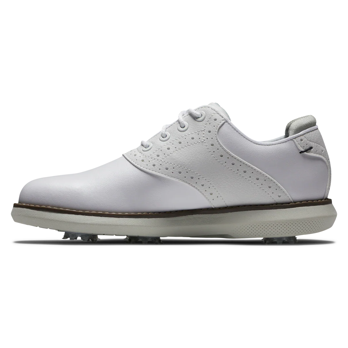 2024 FootJoy Junior Boy's Tradition Golf Shoes - White