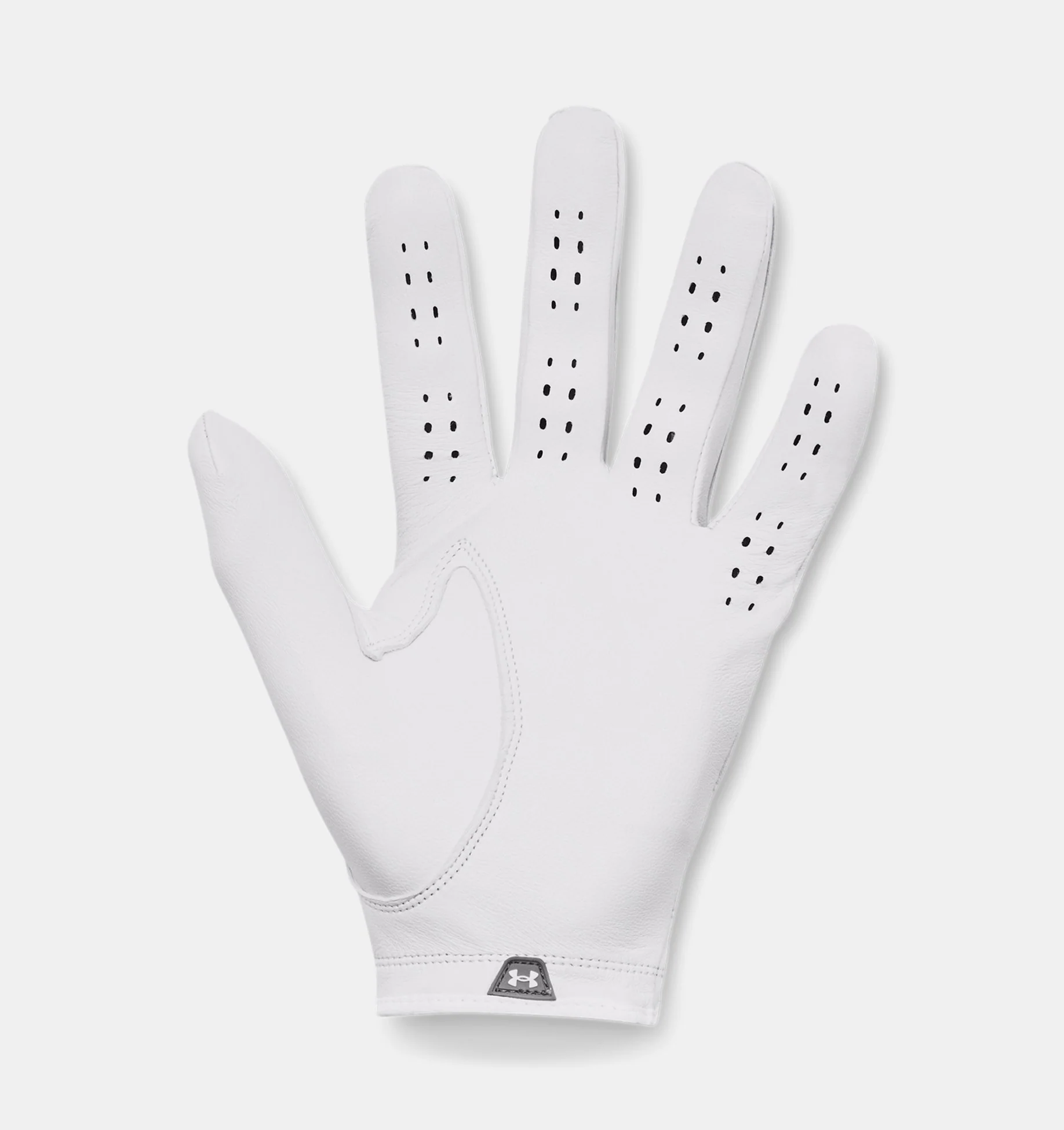 Under Armour Men's Tour Golf Glove - White/Castlerock/Castlerock
