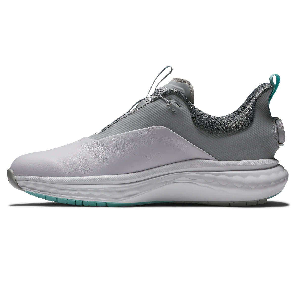 2025 FootJoy Quantum BOA Men's Golf Shoes - White/Grey