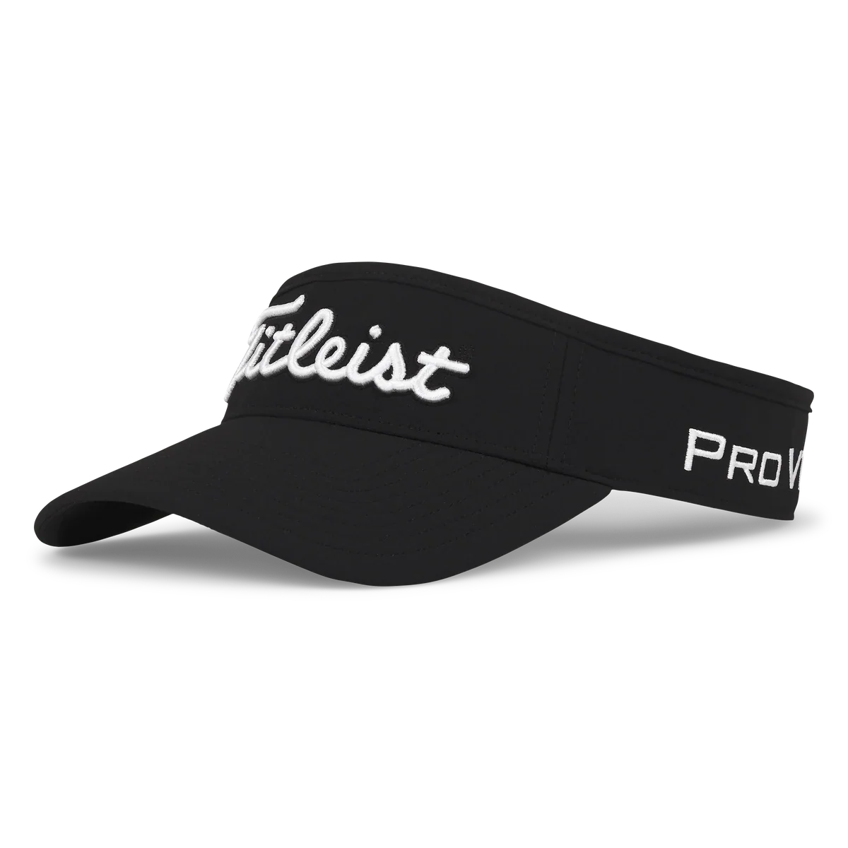 2025 Titleist Tour Performance Visor - Black / White