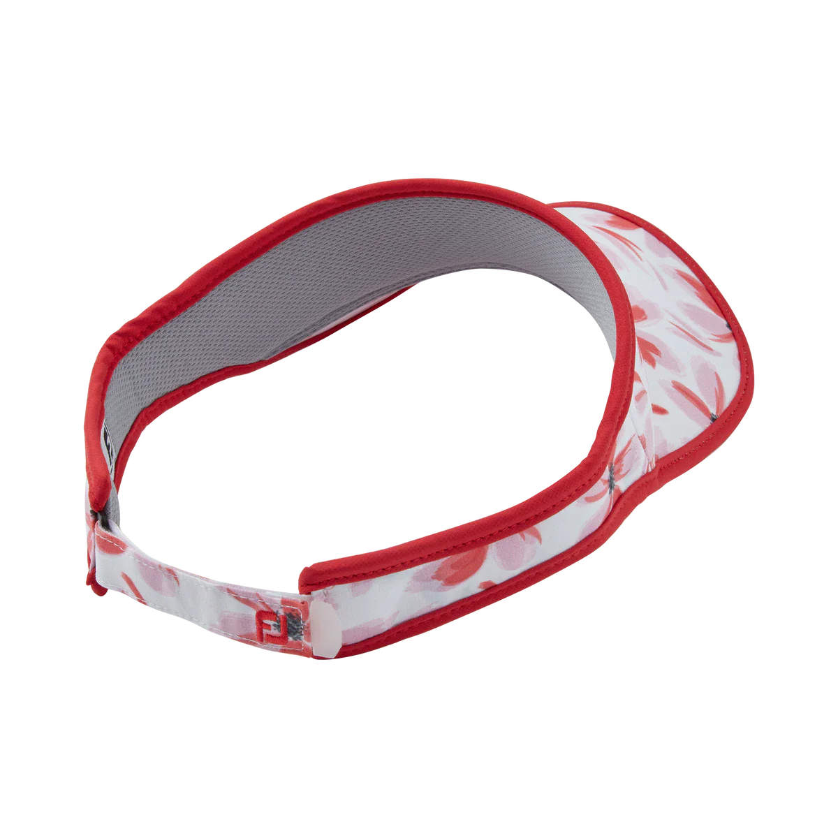 2024 FootJoy Ladies Visor - Red/Pink Floral