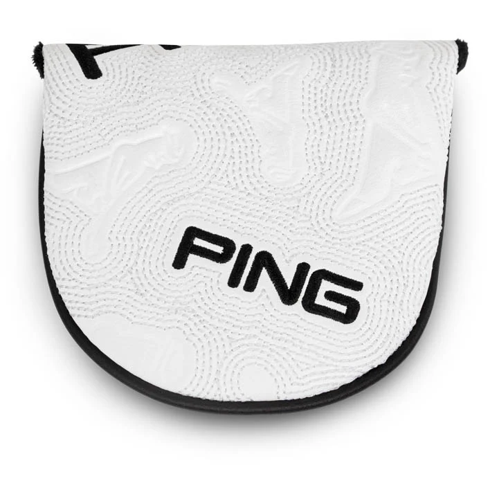 Ping Icon Mallet Putter Headcover - White