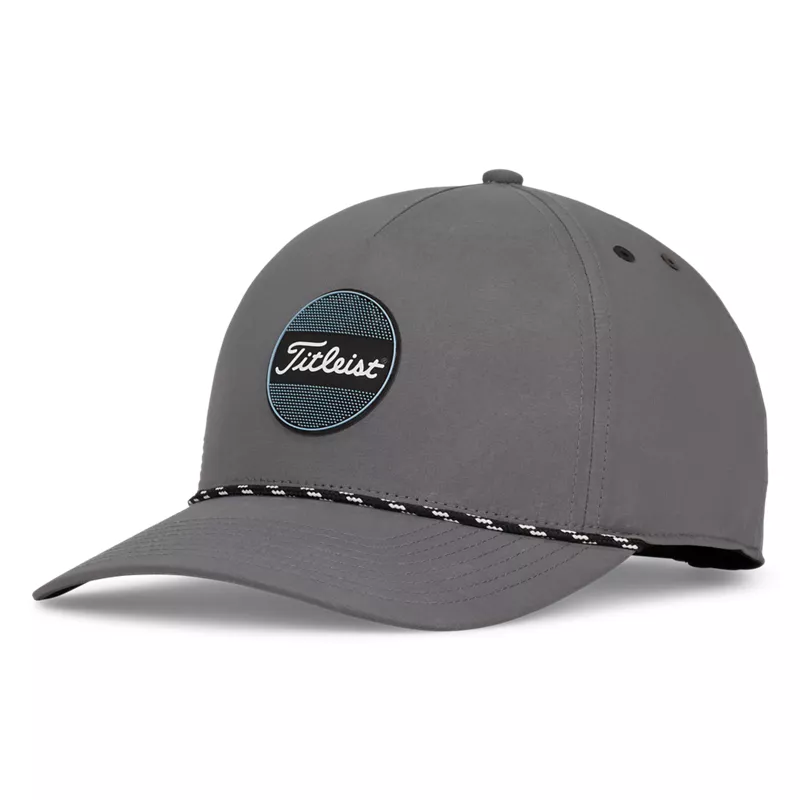 2024 Titleist Boardwalk Rope Cap - Charcoal / Black / Tidal