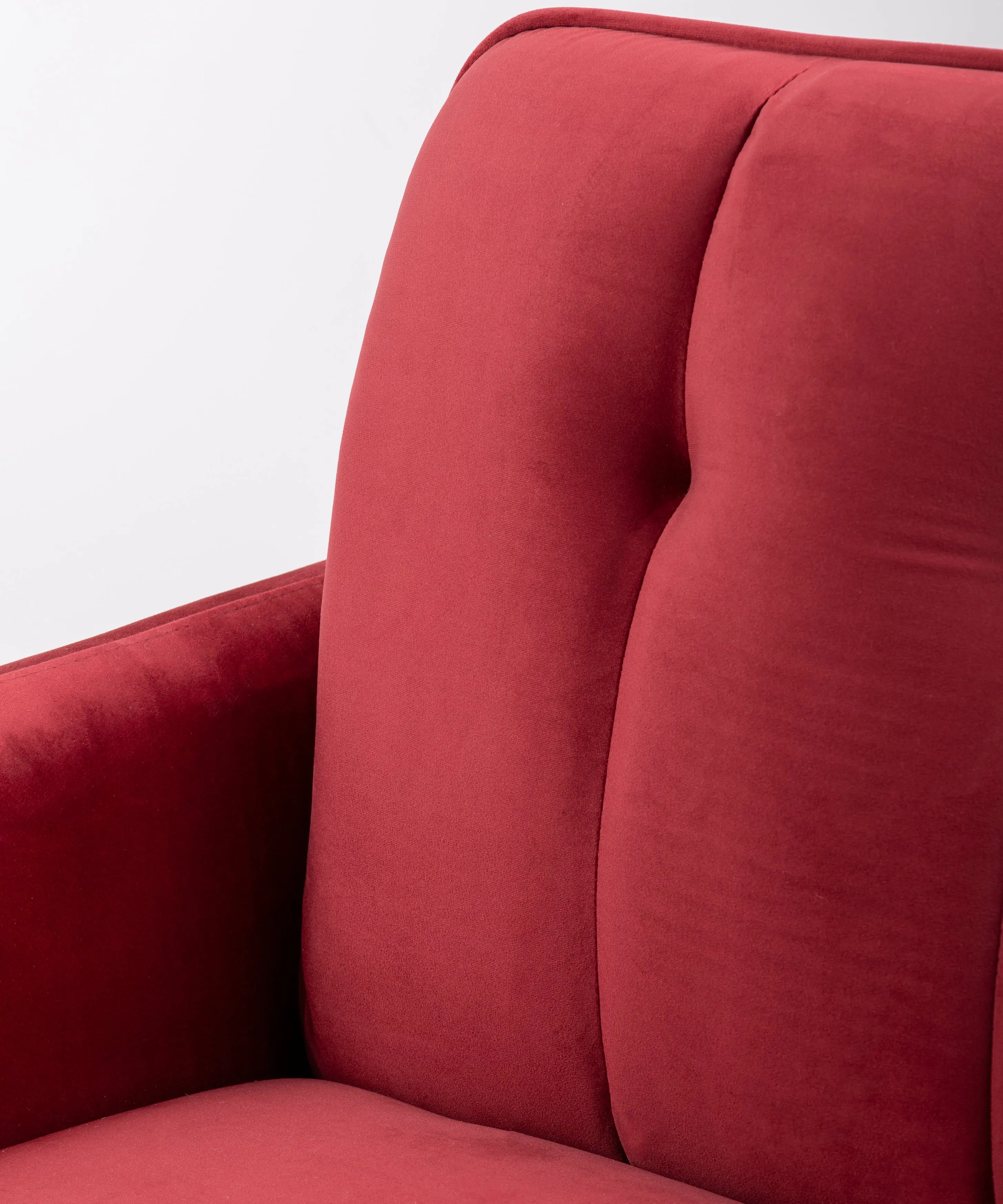 Sillón Tapizado en Terciopelo Margot