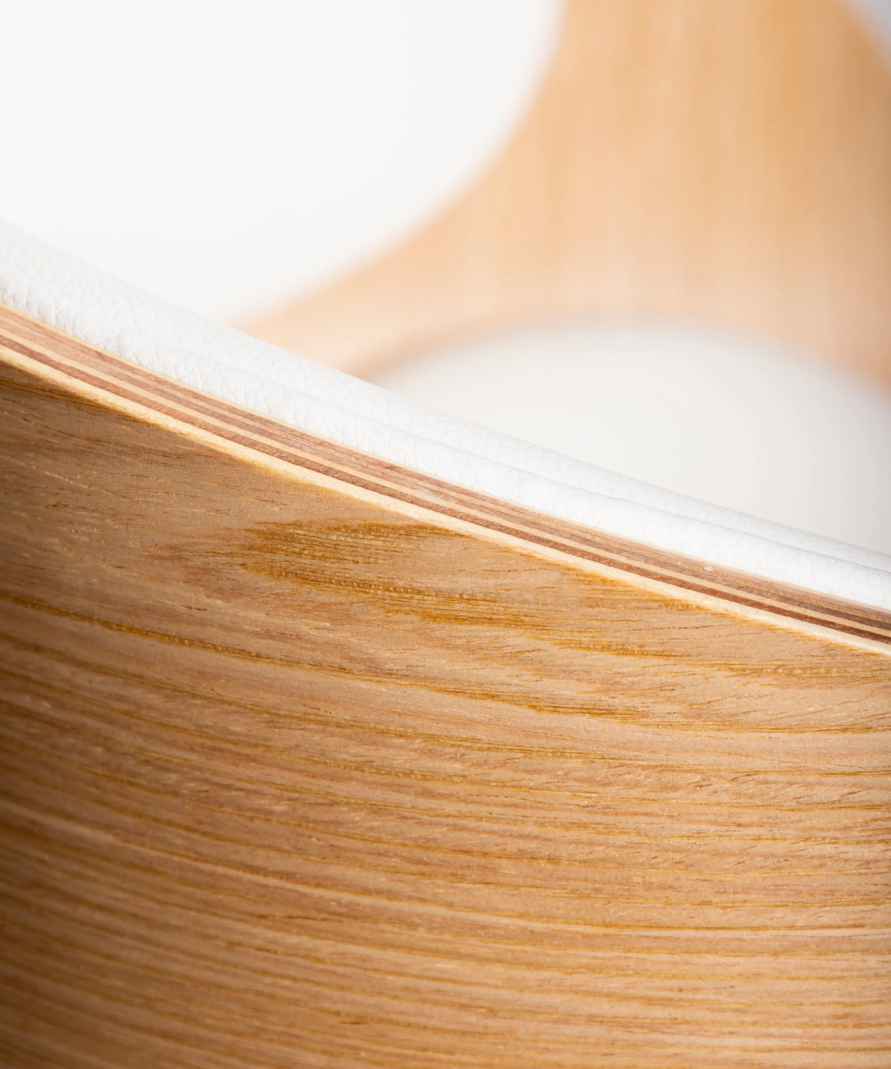 Taburete de Madera y Polipiel Regulable Debbie